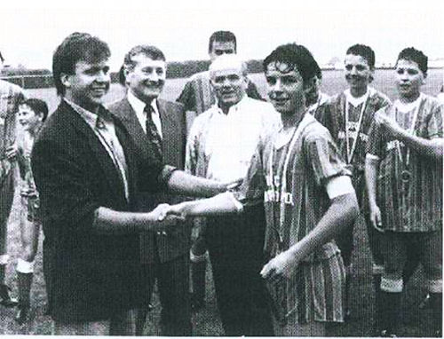 Fussball - Jugend Erfolge Sparkassencup 1990