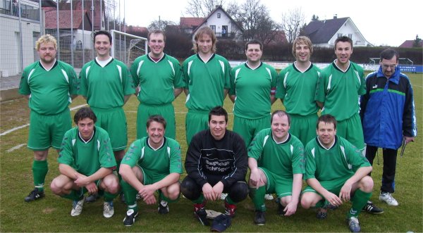 Fußball: Herren-2 Mannschaftsfoto, 2005-06
