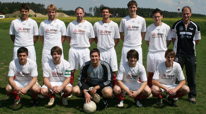 Fußball: Herren-1 Mannschaftsfoto, 2008-09