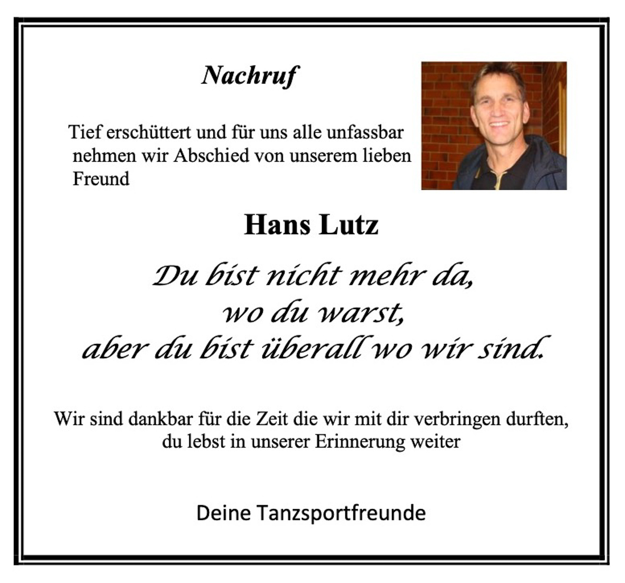 2022 02 12 Nachruf Hans Lutz